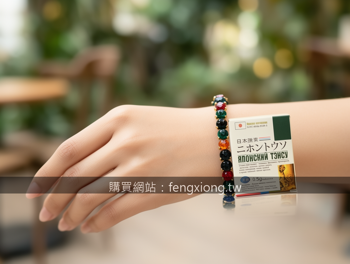 Lifestyle crystal bracelet photography showing on-wrist wearing.
Subject: Place 