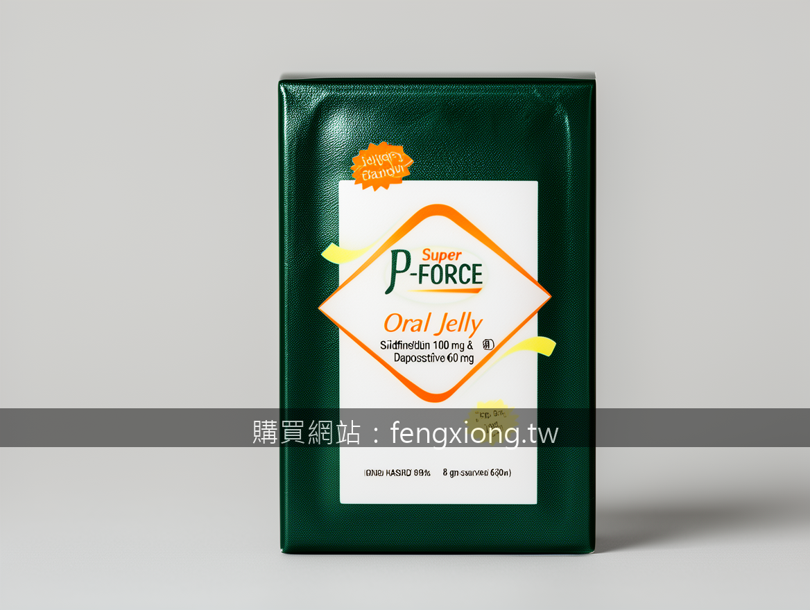 Close-up detail product photography. Photograph the Super P-FORCE Oral Jelly 7 x